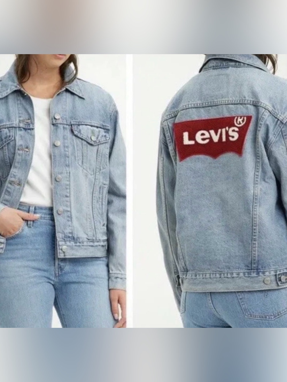 Levi's Ex-Boyfriend Trucker Jacket - Picture 3 of 7